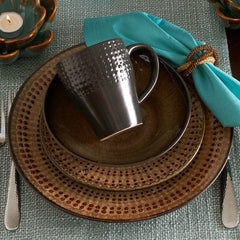 Cambria 16 Piece Dinnerware Set, Service for 4