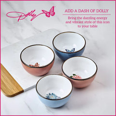 Dolly Parton Set of 4 Soup Cereal Bowls