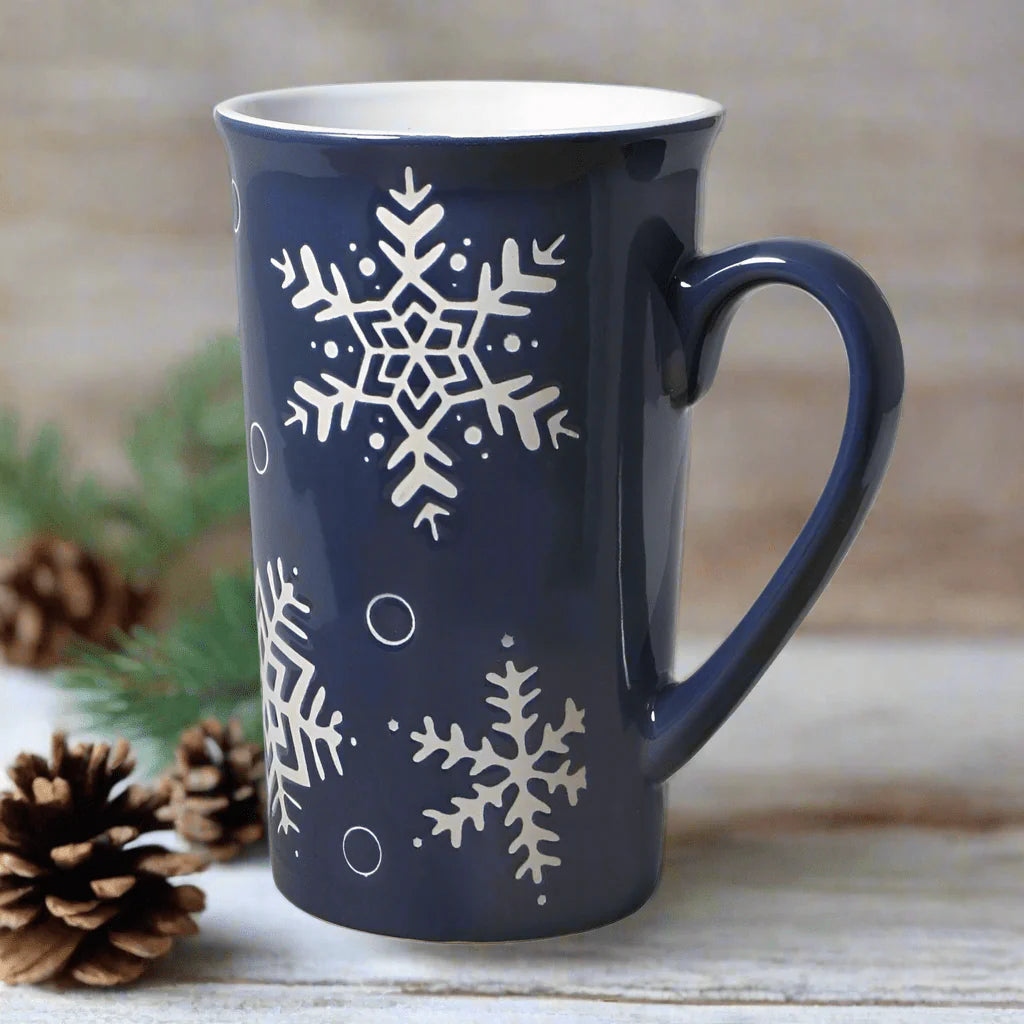 Snow Flurry Latte Mug