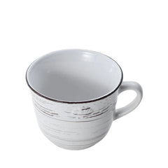 Trellis Coastal White Mug