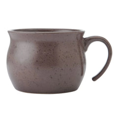 Brown Speckled Jumbo Soup Mug