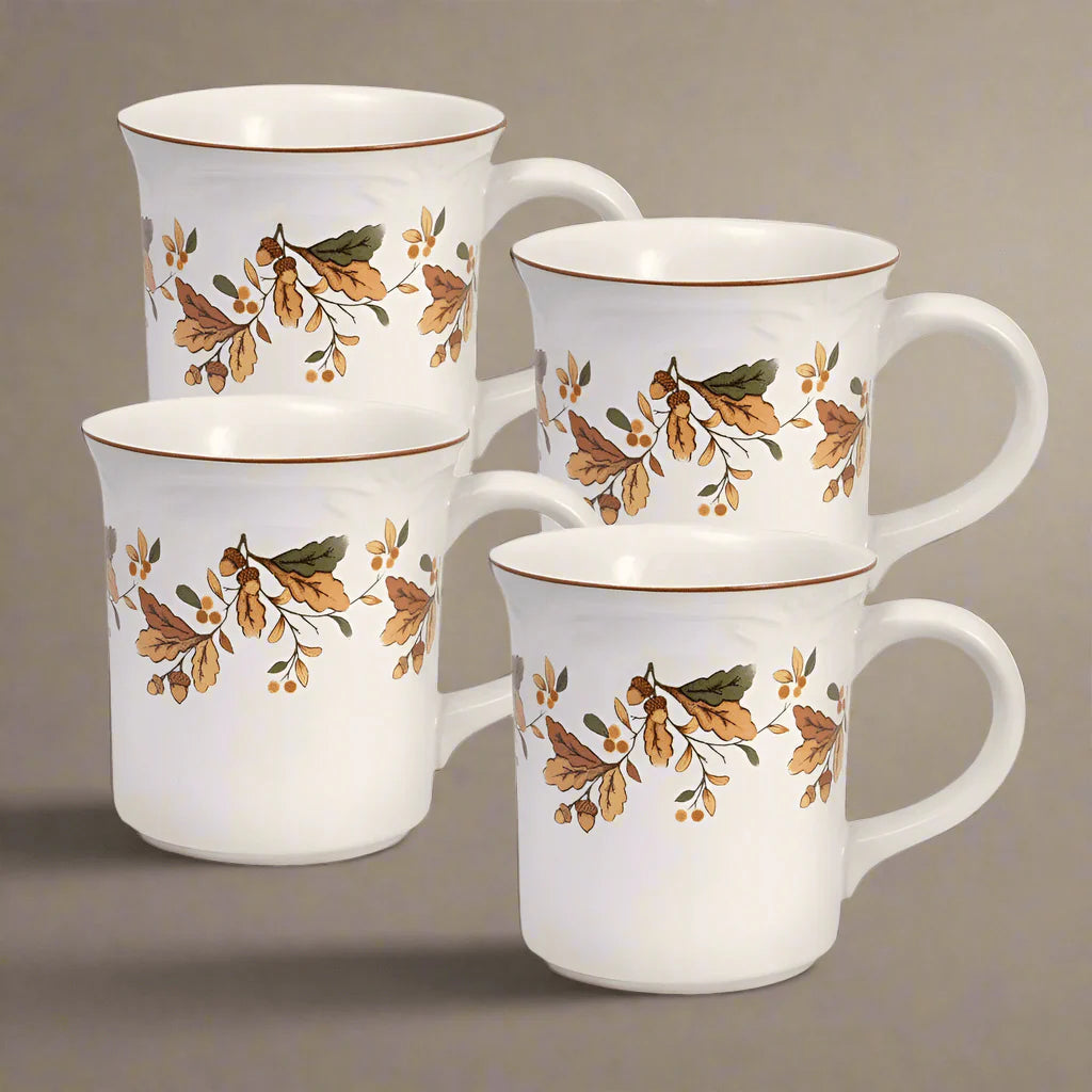 Autumn Berry Set of 4 Mugs