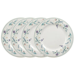 April Set of 4 Dinner Plates