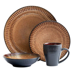 Cambria 16 Piece Dinnerware Set, Service for 4