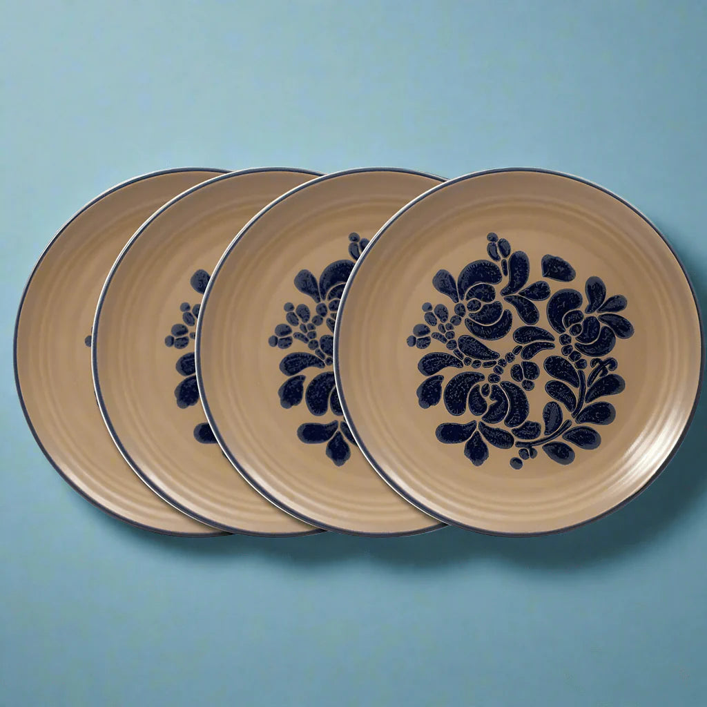 Folk Art® Set of 4 Dinner Plates