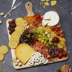 Fitz and Floyd Austin Craft Maryn Charcuterie Paddle Serving Board