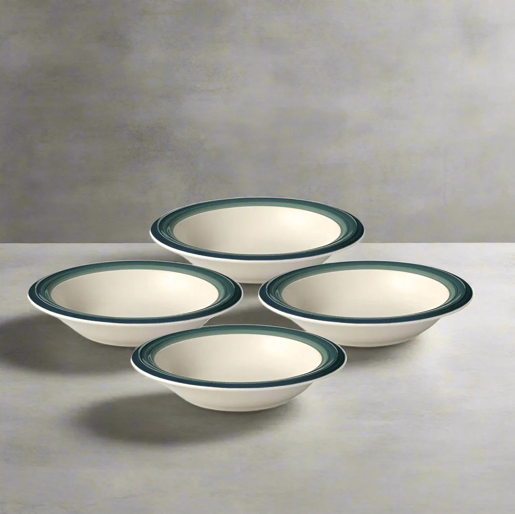 Ocean Breeze Set of 4 Rim Soup Bowls