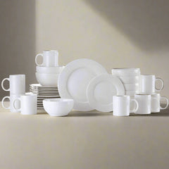 Charlotte 32 Piece Dinnerware Set, Service for 8
