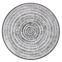 Sketch Serenade 12 Piece Dinnerware Set, Service For 4