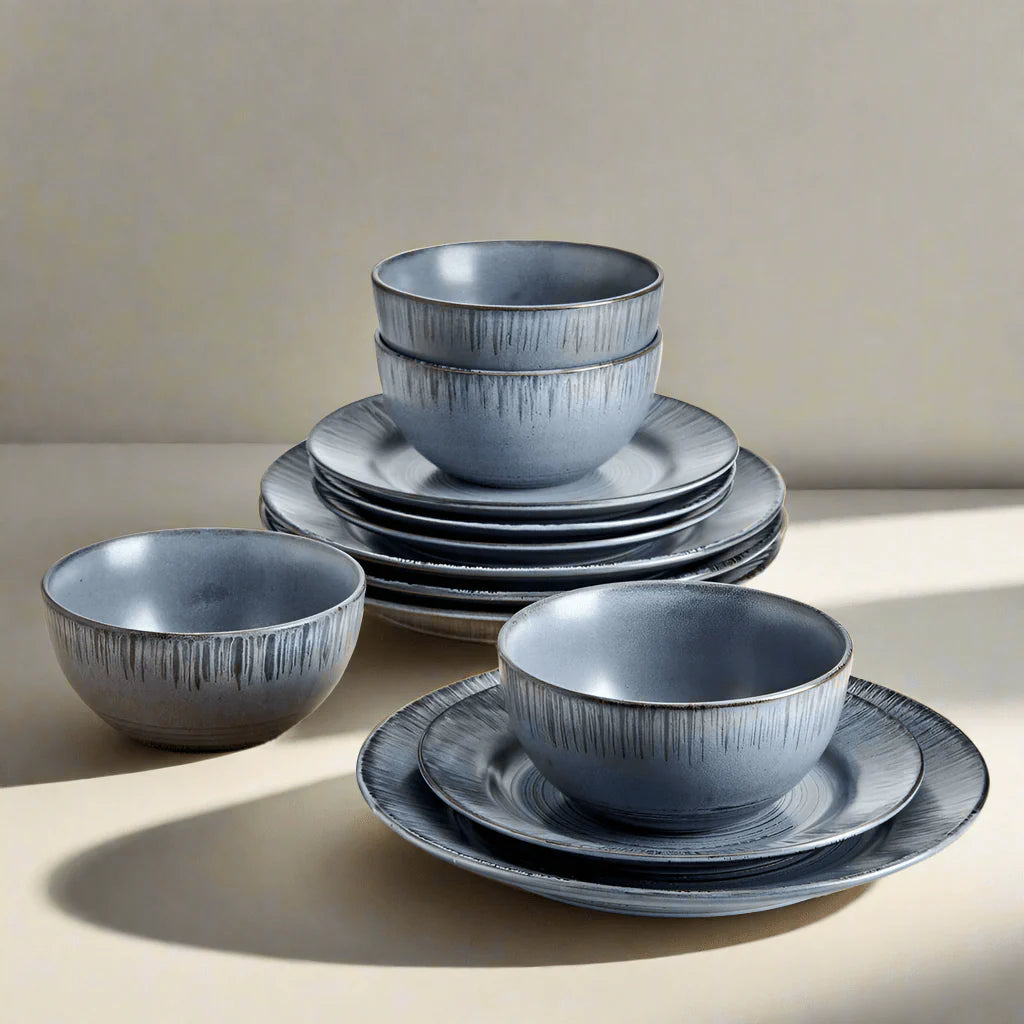 Mystic 12 Piece Dinnerware Set, Service for 4