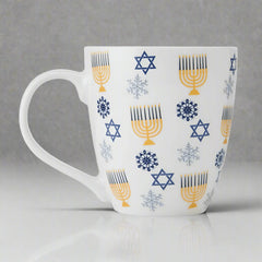 Holiday Hanukkah Icons Mug