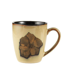 Painted Poppies Set of 4 Mugs