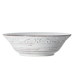 Trellis White Vegetable Serve Bowl