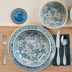 Hayden Blue 12 Piece Dinnerware Set, Service for 4