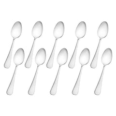 Satin Symmetry Set of 10 Teaspoons