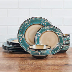 Montego 12 Piece Dinnerware Set, Service for 4