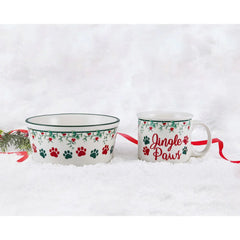 Winterberry® Sentiment Mug and Pet Bowl Set