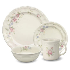Tea Rose Dinnerware Set