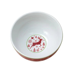 Dancing Snowflakes Set of 4 Soup Cereal Bowls