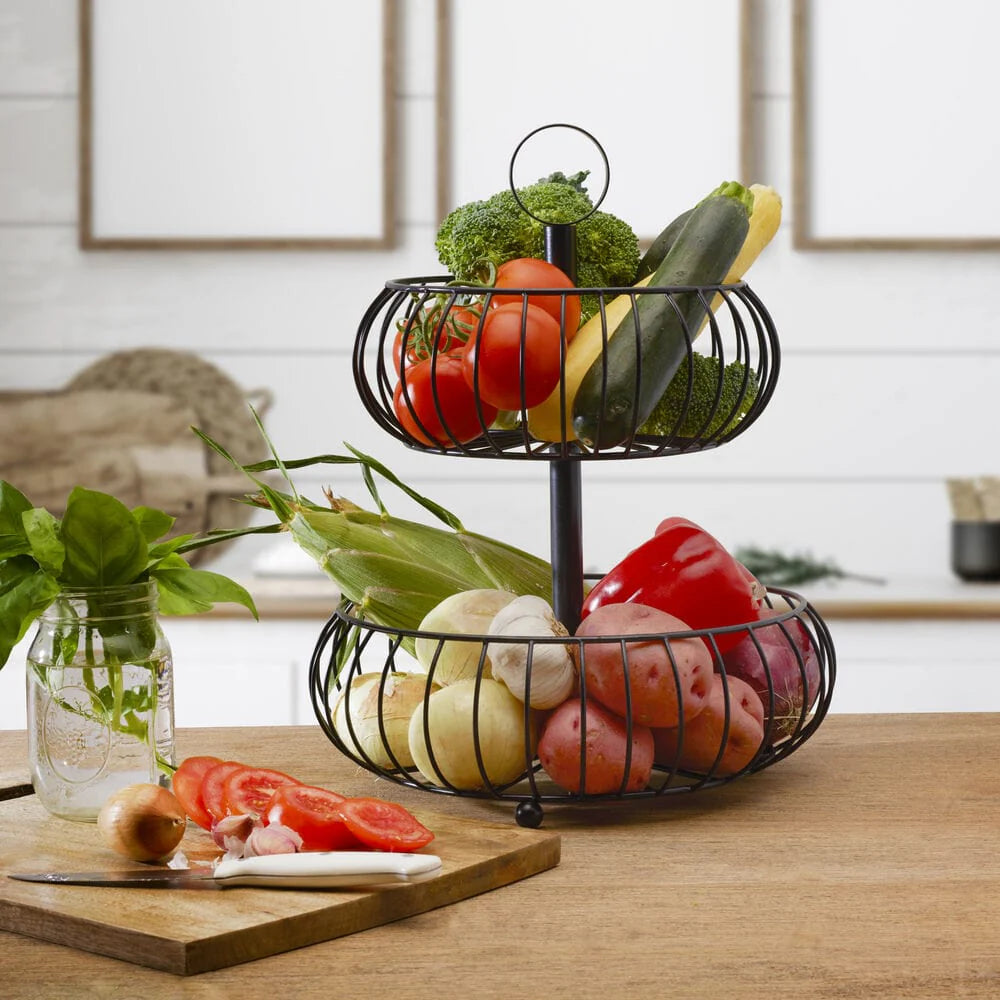 Monroe 2 Tier Fruit Storage Basket